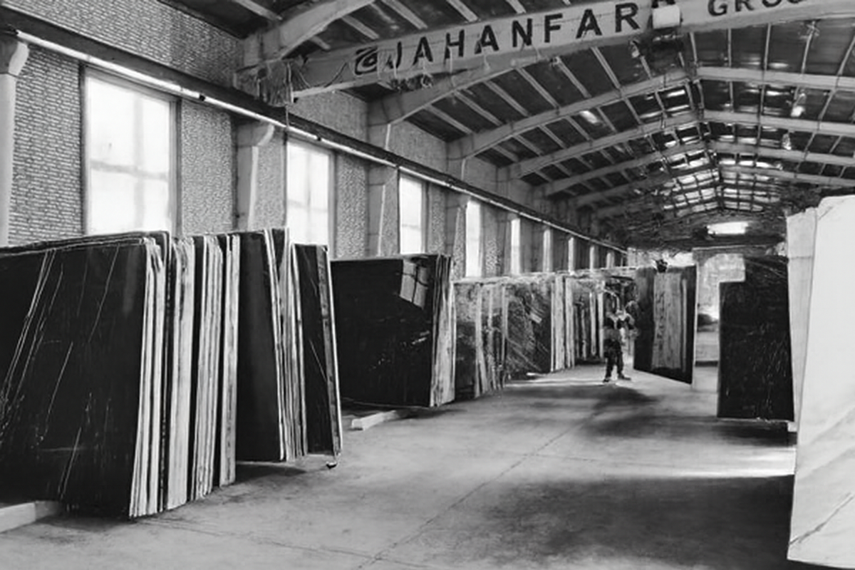 Setting up a slab production line