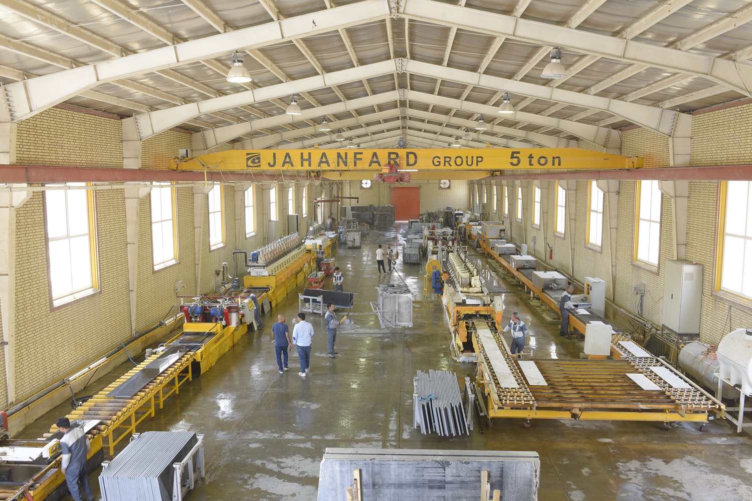 The third factory is a Tile manufacturing